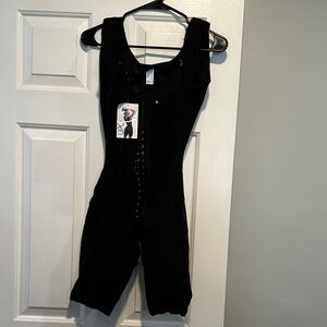 Black Lipo-express post surgical recovery shapewear